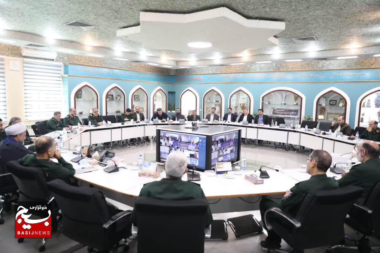 آیین تکریم و معارفه مسئول سازمان بسیج اصناف، بازاریان و فعالان اقتصادی