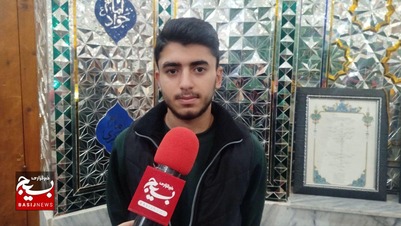 جوان نخبه گیلانی که با تلاوت قرآن سختیها را درهم شکست جوان نخبه گیلانی که با تلاوت قرآن سختیها را درهم شکست