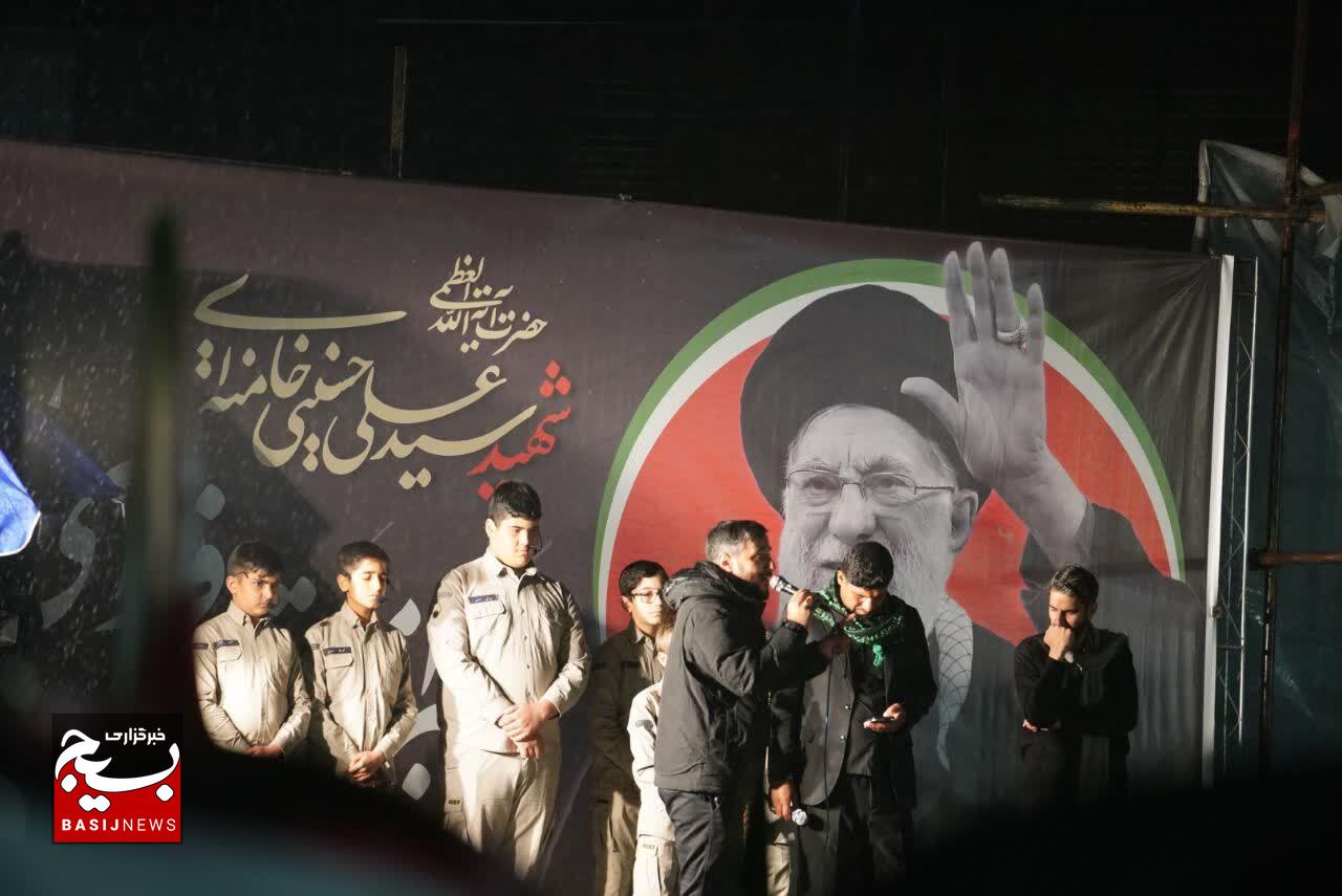 کرمانی‌ها در چهارمین روز خونخواهی امام شهید