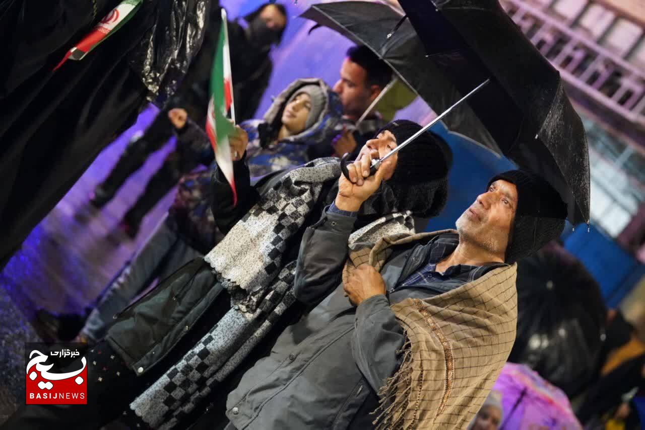 کرمانی‌ها در چهارمین روز خونخواهی امام شهید