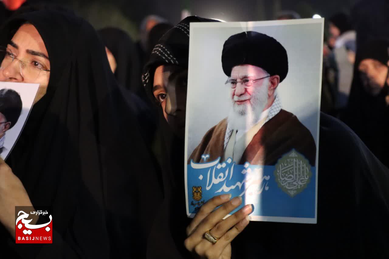 حضور مردم پايتخت مقاومت جهان اسلام-کرمان در ششمین روز خونخواهی امام شهید