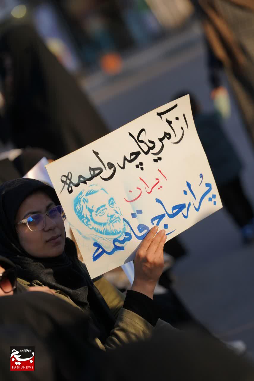 کرمان، در غم شهدای اقتدار و یاد امام شهید، اشک می‌ریزد