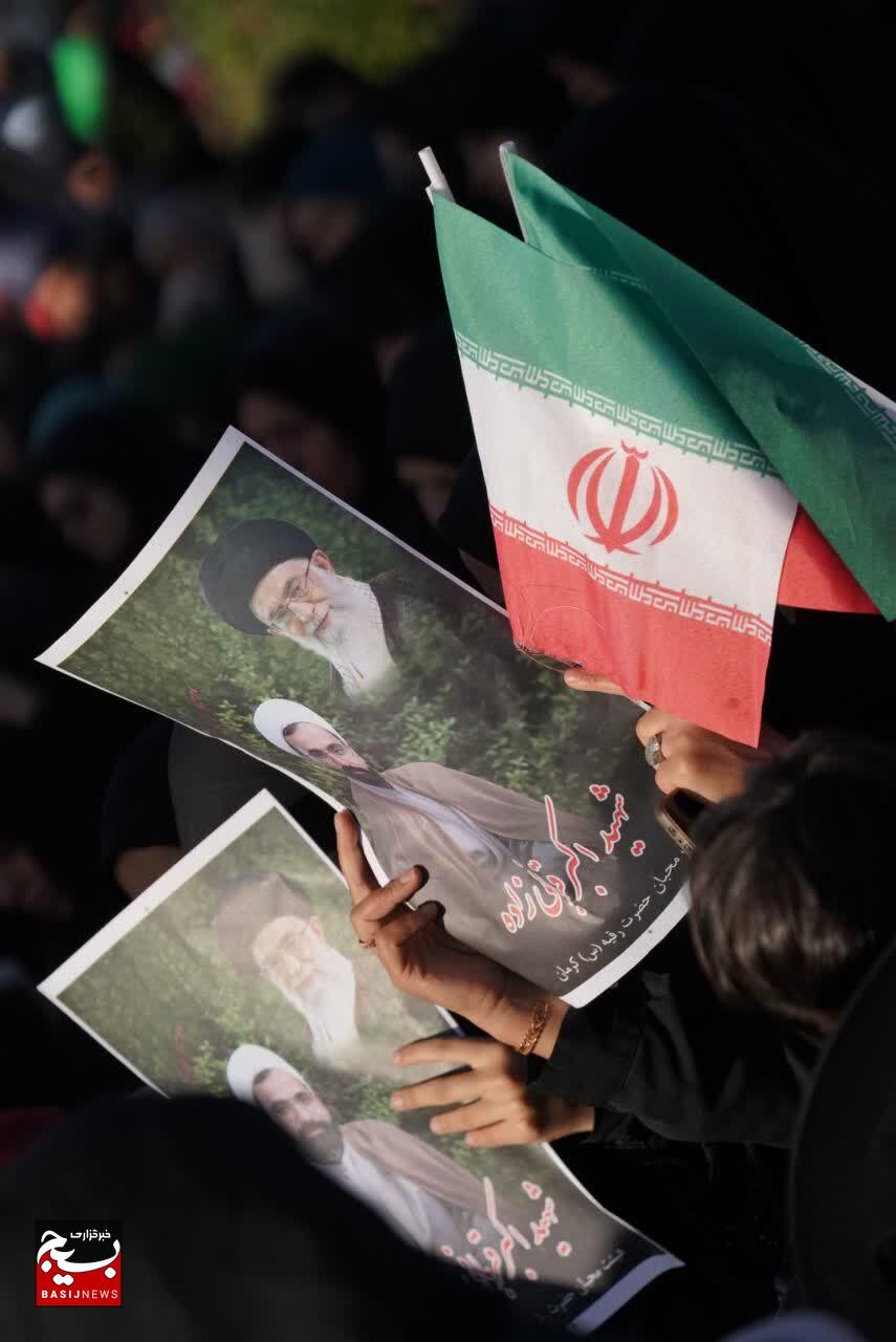 کرمان، در غم شهدای اقتدار و یاد امام شهید، اشک می‌ریزد
