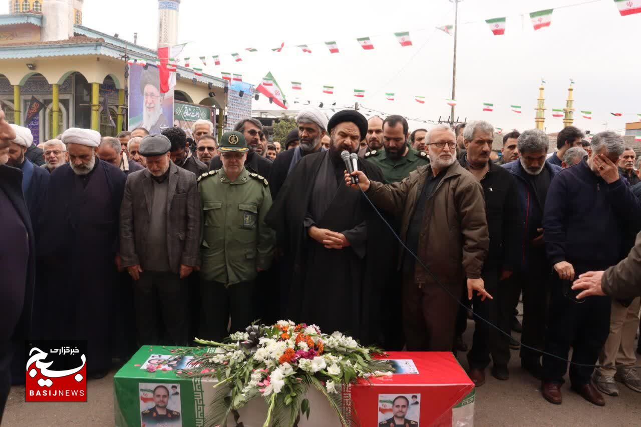 پیکر سردار شهید «کمیل مطیع دوست» در زادگاهش کومله آرام گرفت