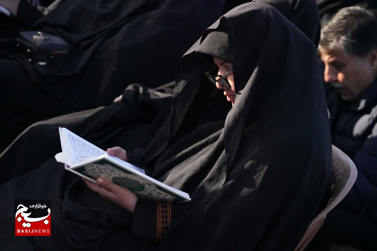 کرمان، در غم شهدای اقتدار و یاد امام شهید، اشک می‌ریزد