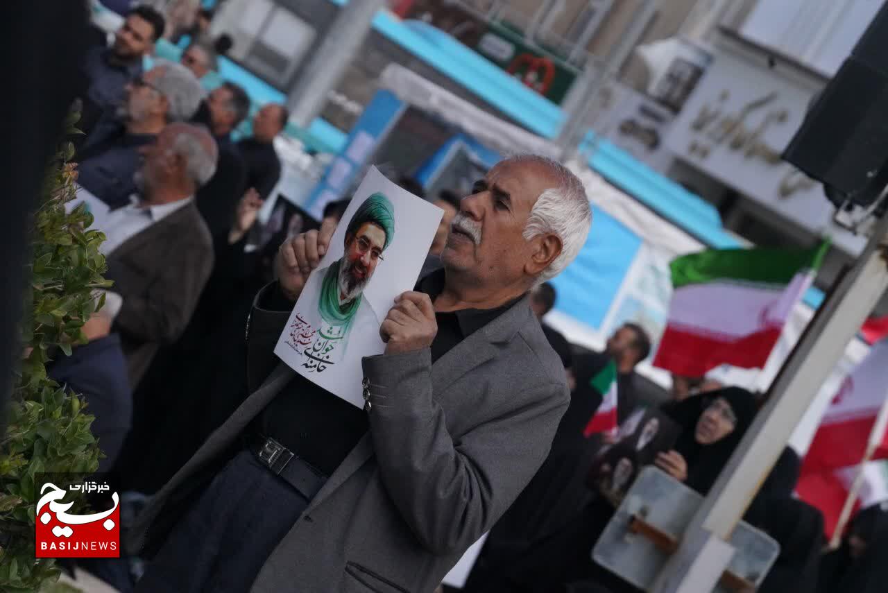 مراسم بیعت با رهبر معظم انقلاب آیت الله سید مجتبی خامنه‌ای در شهر کرمان