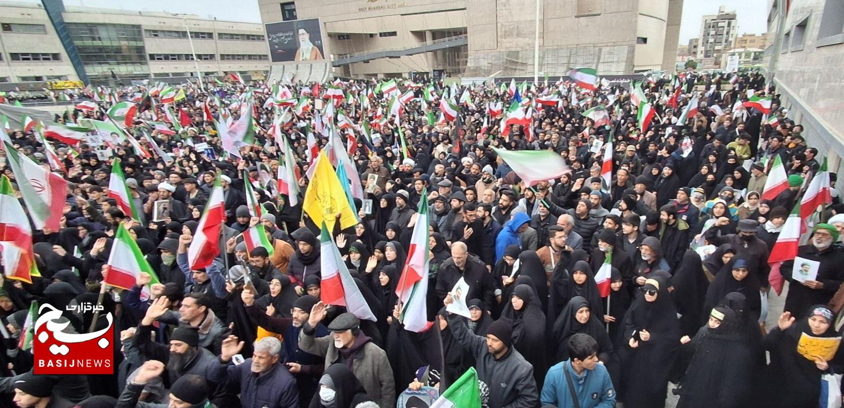 میثاق با امام شهید و بیعت با رهبر منتخب ملت در مشهد