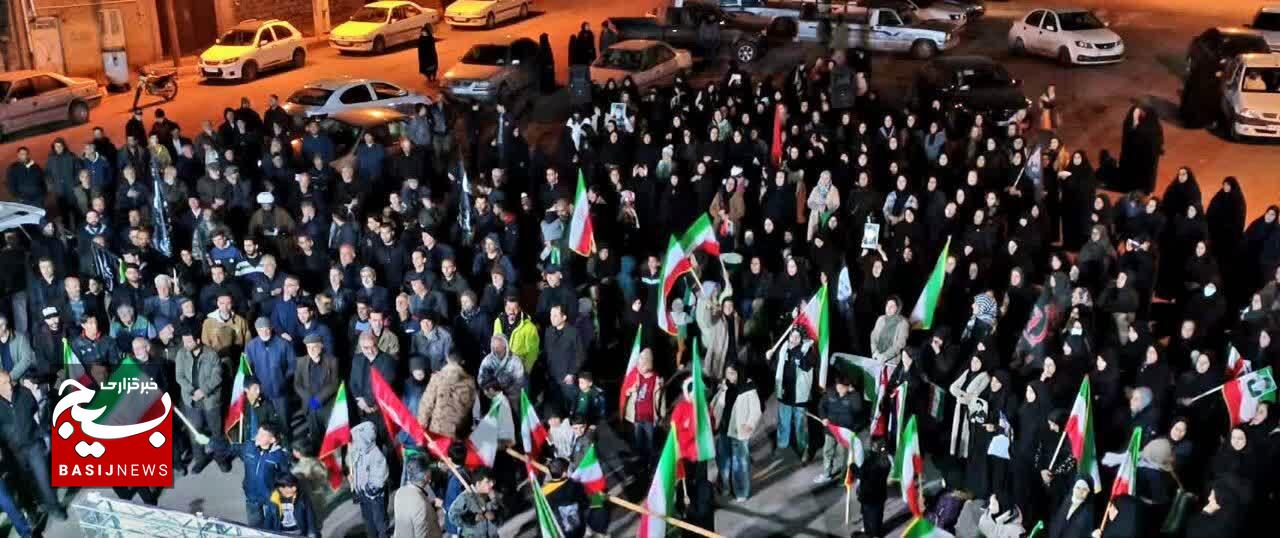 برگزاری مراسم باشکوه حماسی در سوگ شهادت امام امت در شهر زیاران