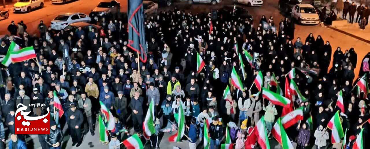 برگزاری مراسم باشکوه حماسی در سوگ شهادت امام امت در شهر زیاران