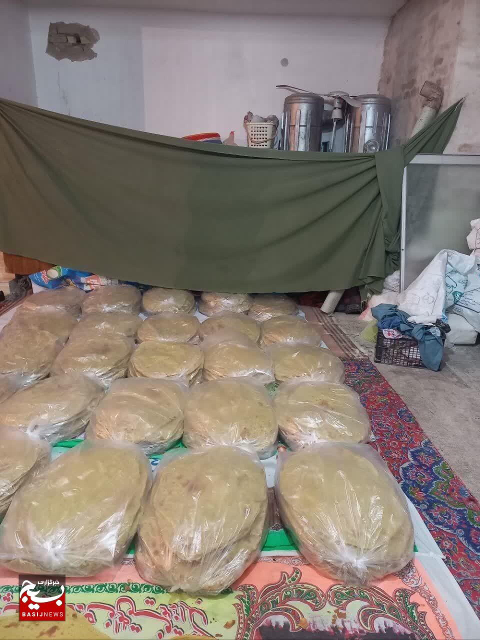 پشتیبانی از خط مقدم با طعم نان/ نقش گروه جهادی امام حسن مجتبی (ع) در تامین قوت نیروها