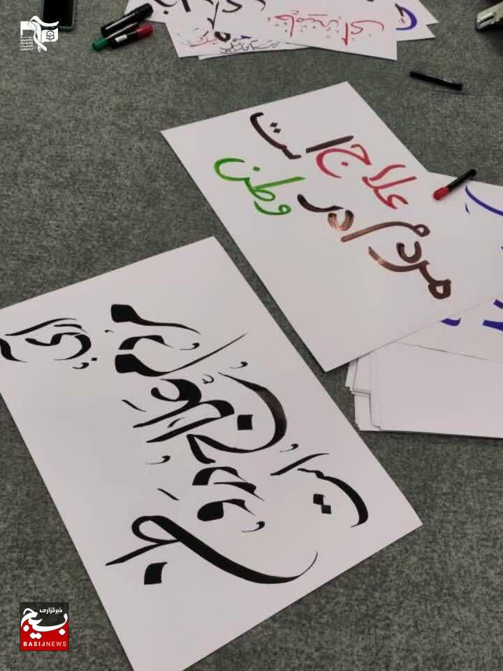 هنرنمایی دانشجویان قزوینی در تولید محتوای فرهنگی در روزهای جنگ رمضان