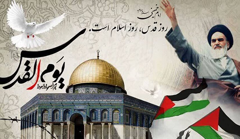 پیام فرمانده ناحیه مقاومت بسیج تفت برای حضور پرشور مردم در راهپیمایی روز قدس