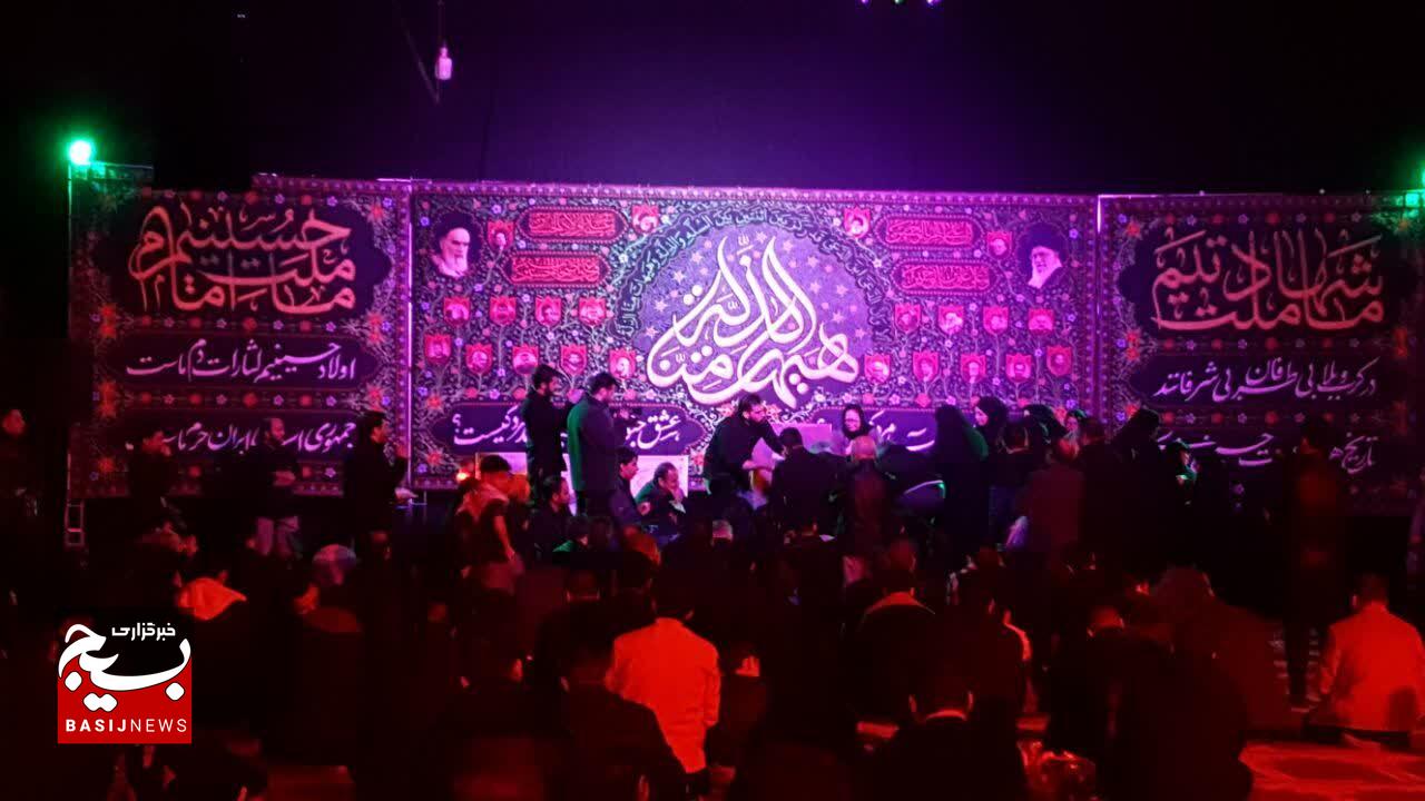 وداع با پیکر شهید والامقام امیرحسام انصاری