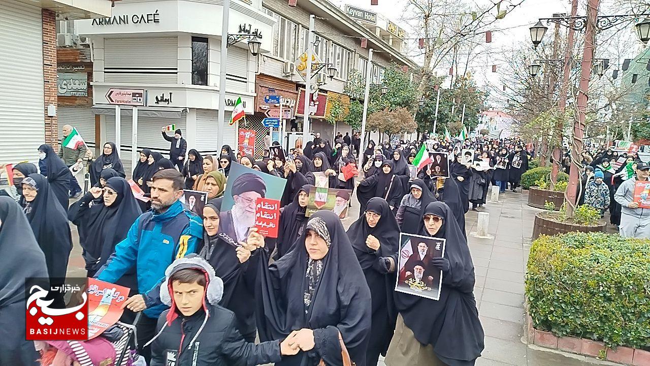 راهپیمایی روز قدس در رشت آغاز شد