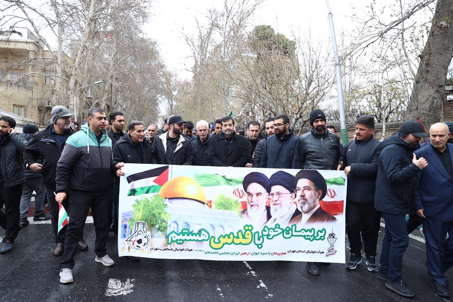 از میدان ورزش تا میدان مقاومت؛ جامعه ورزش هم‌صدا با ملت در راهپیمایی روز قدس