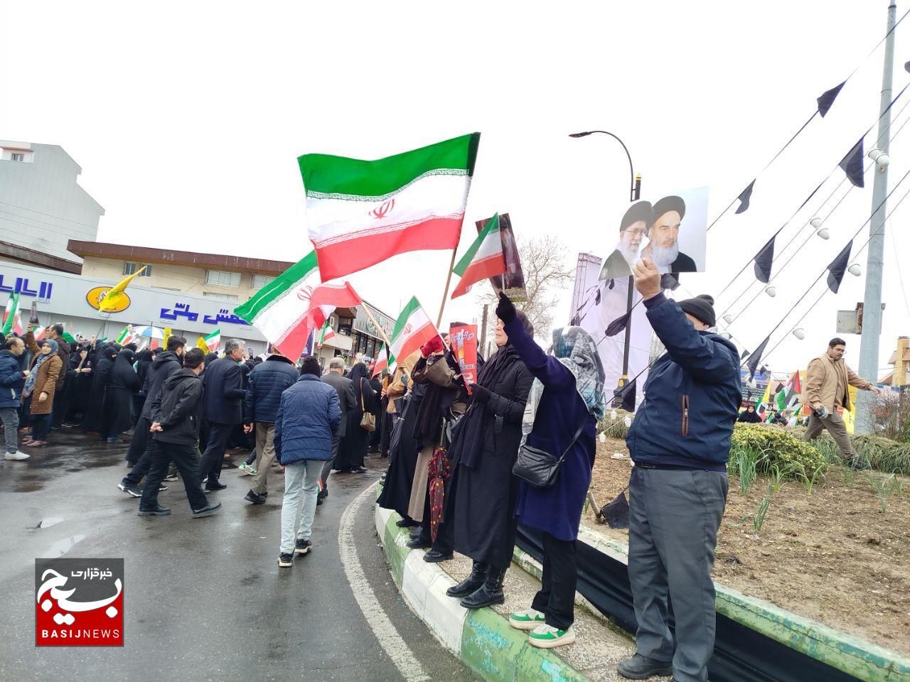راهپیمایی روز قدس در رشت آغاز شد