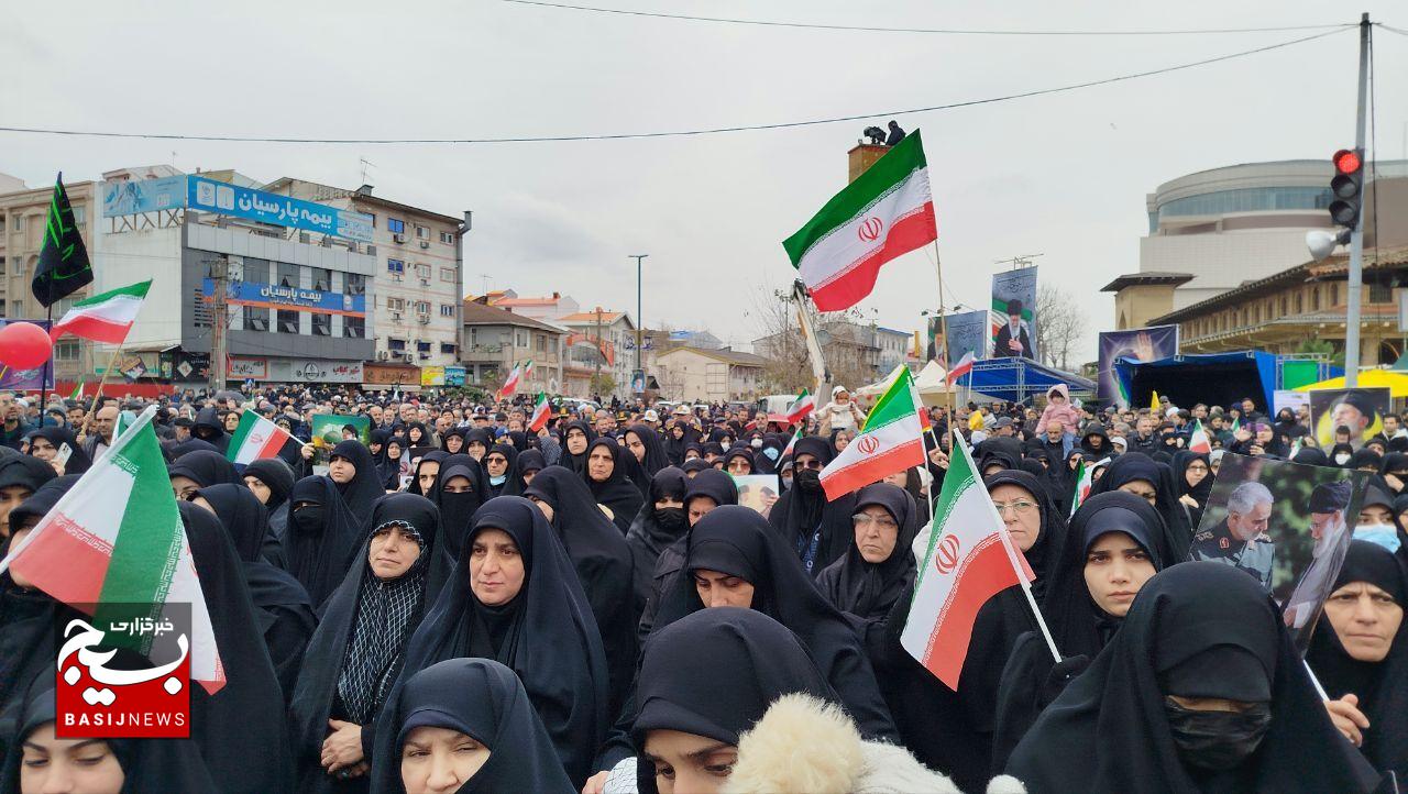 راهپیمایی روز قدس در رشت آغاز شد