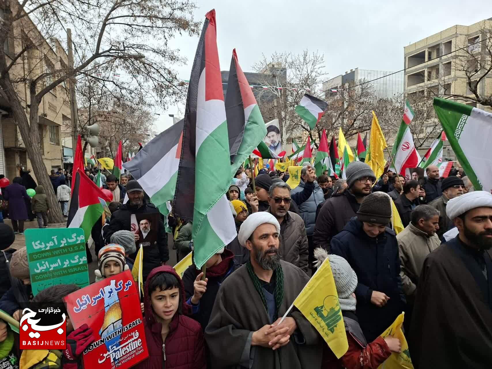 حماسه حضور زنجانی ها در روز جهانی قدس