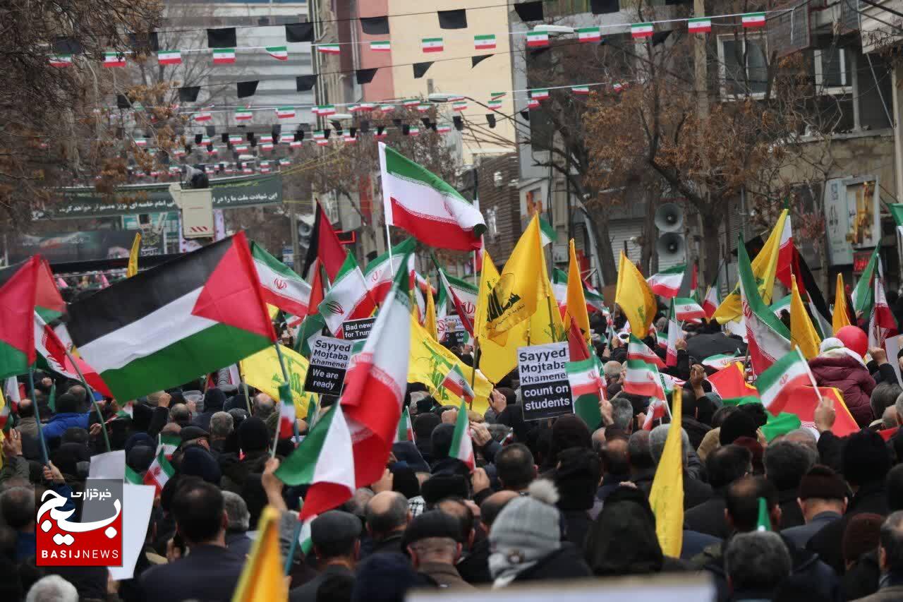 حماسه حضور زنجانی ها در روز جهانی قدس