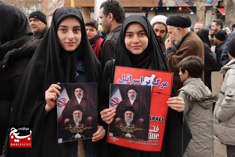 مردم اردبیل با وجود تهدید بمباران، حماسه‌ای ماندگار در روز قدس آفریدند