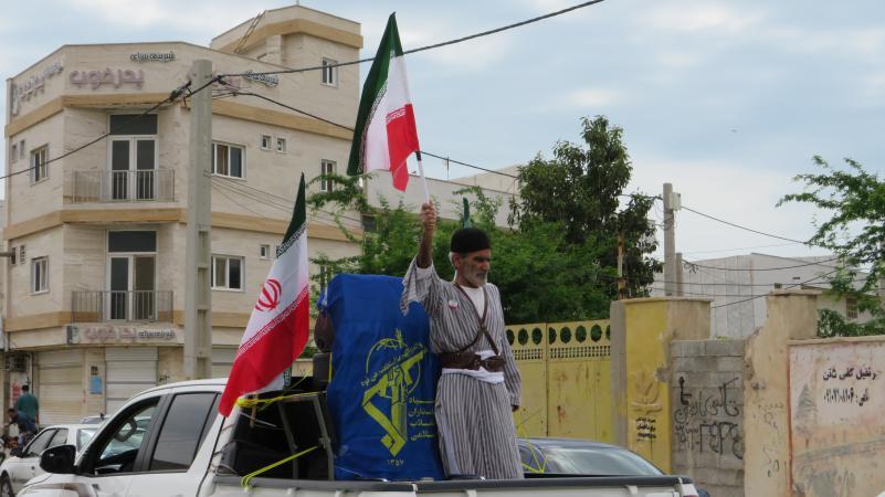 خروش مردم انقلابی دیار رئیسعلی لواری در راهپیمایی روز جهانی قدس