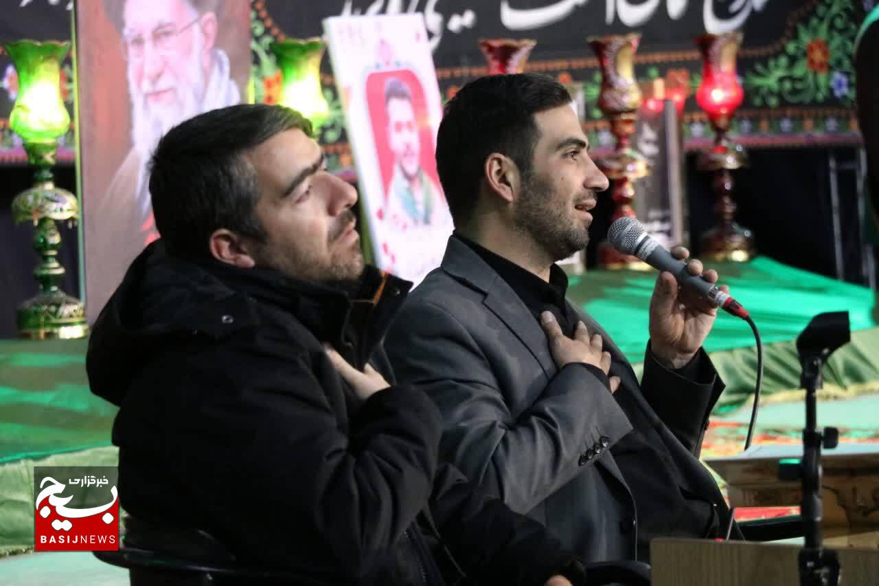 مراسم شام غریبان شهید امیر حسام انصاری