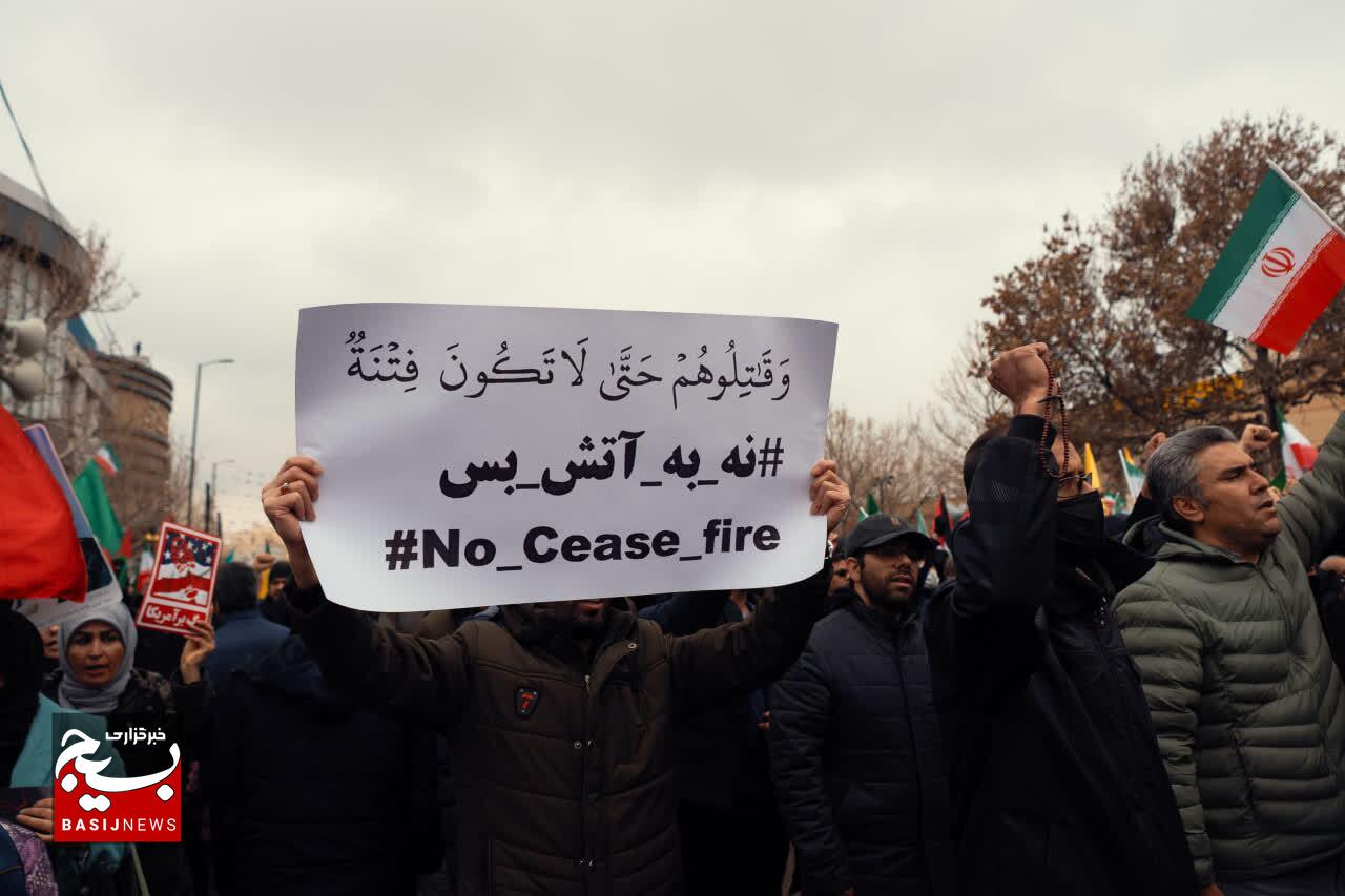 راهپیمایی دشمن شکن و حماسی زنجانی‌ها در روز جهانی قدس