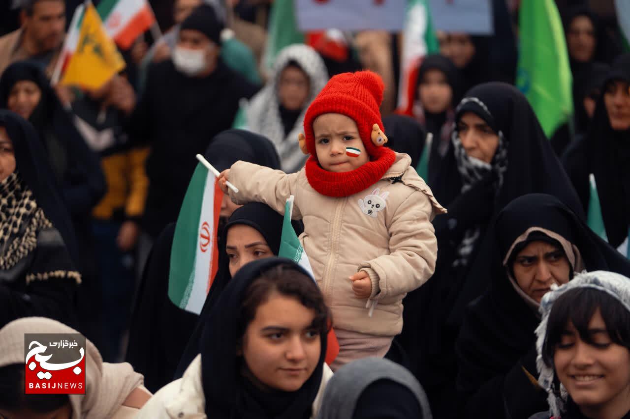 راهپیمایی دشمن شکن و حماسی زنجانی‌ها در روز جهانی قدس