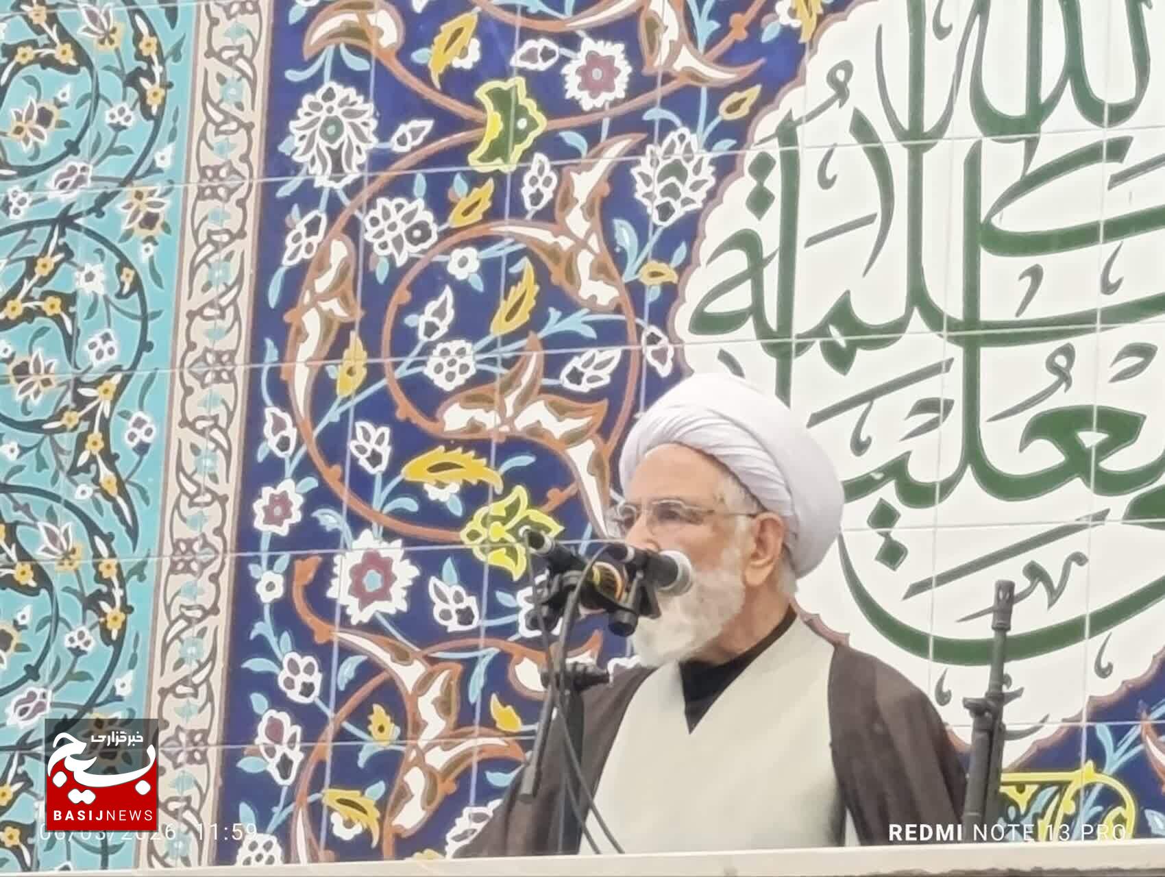 خطیب جمعه گناباد: امت ایران با حضور پرشور در راهپیمایی روز قدس حماسه آفریدند