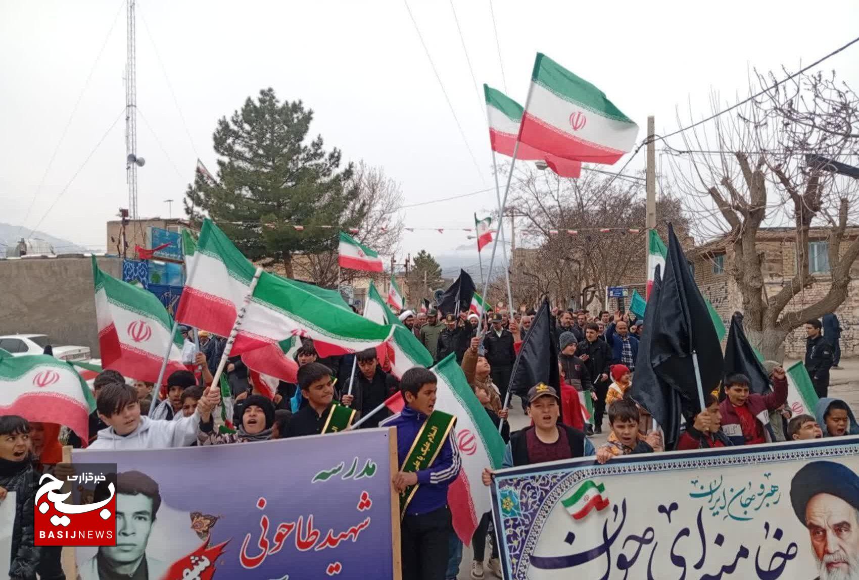 حضور پرشور مردم بخش زاوین در راهپیمایی روز جهانی قدس