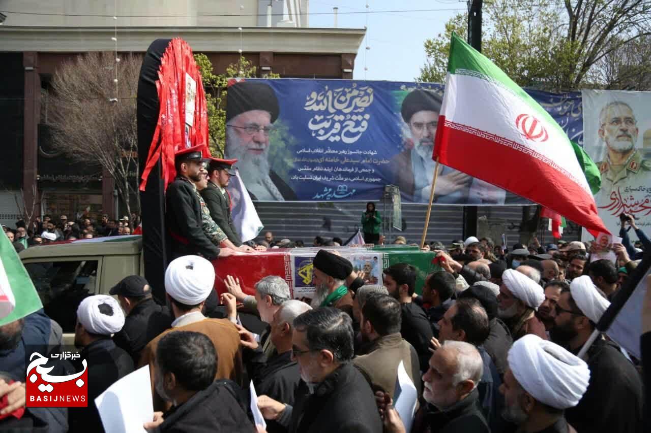 تشییع باشکوه پیکر سرلشکر شهید محمد شیرازی