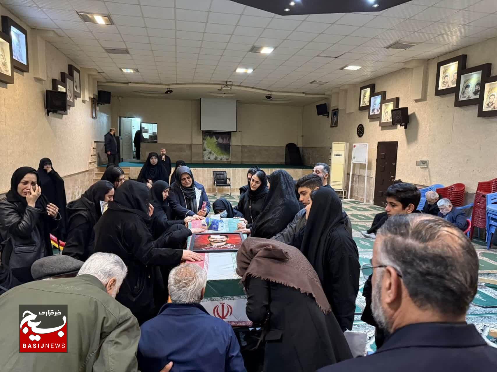 تشییع و تدفین پیکر مطهر شهید«ابراهیم دادگستر» در زادگاهش، صومعه‌سرا