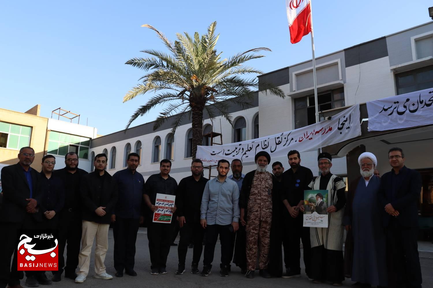 صحنه های شکوهمند از میثاق دانشجومعلمان و فرهنگیان خوزستانی با رهبر انقلاب