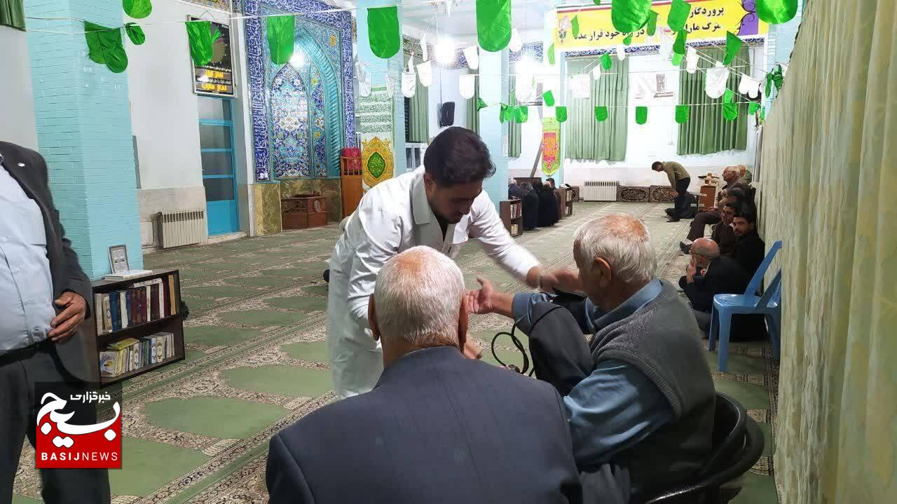 سی شب، سی مسجد؛ پایش سلامت روزه‌داران رفسنجان در ماه رمضان +تصاویر