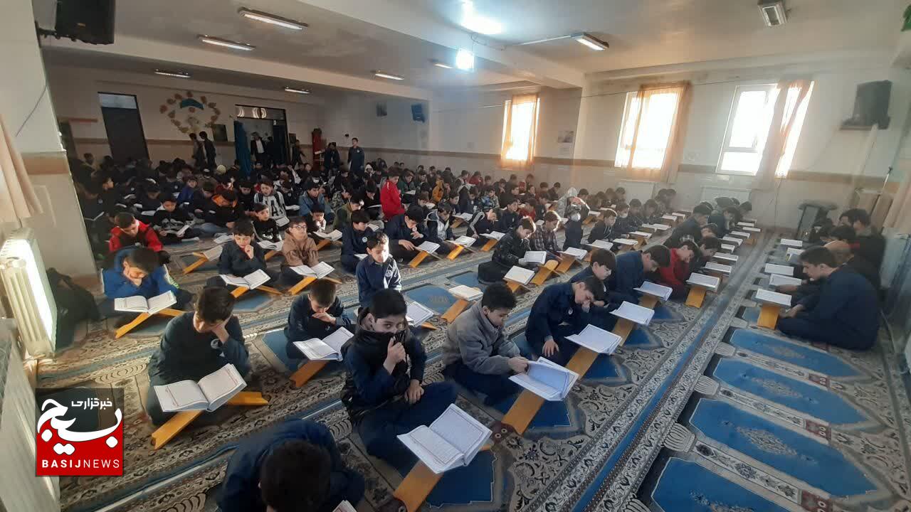 مدارس الگوی صالح زنجان میزبان برنامه‌های ماه رمضان/ استقبال پرشور دانش‌آموزان