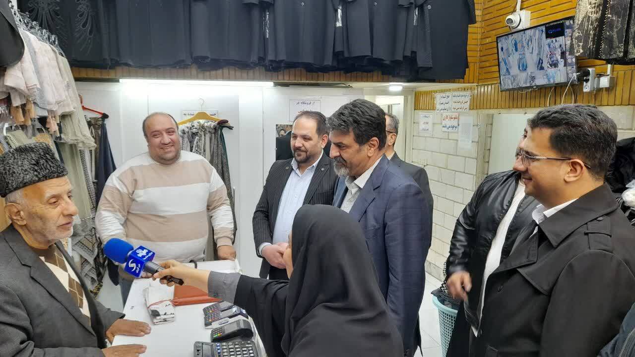 هدف ما ایجاد آرامش و ثبات در بازار و تأمین به موقع اقلام مورد نیاز مردم با کمک اصناف است