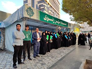 برگزاری گشت امر به معروف و نهی از منکر توسط سفیران مهر رضوی
