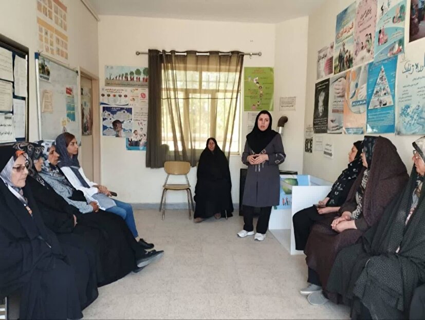 برگزاری کارگاه فرزندآوری در روستای کلاته نقی