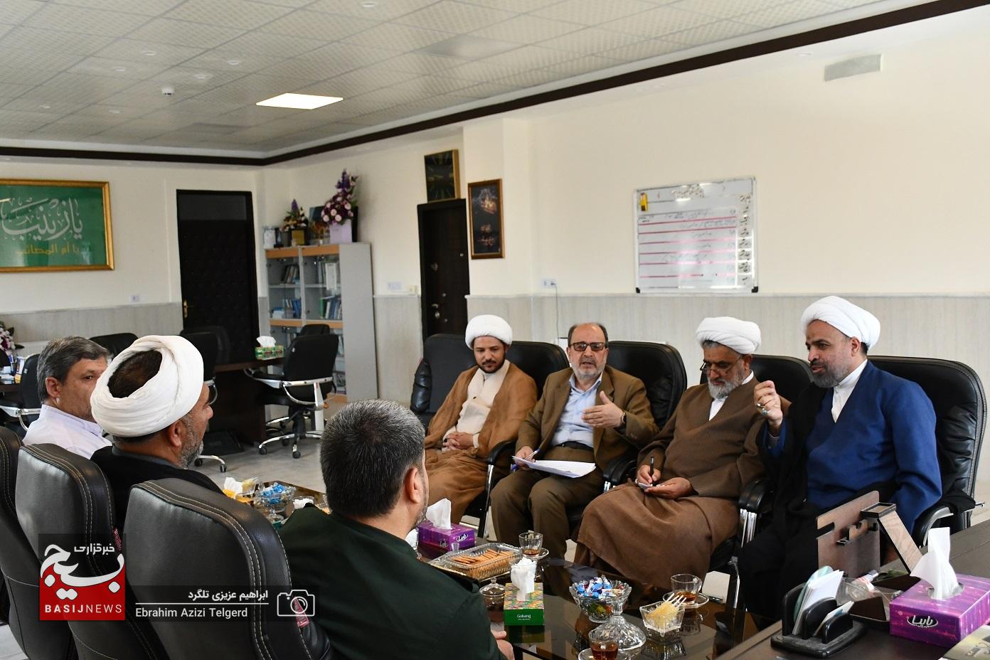 دیدار مسئول بسیج طلاب و روحانیون کشور با فرمانده سپاه فتح