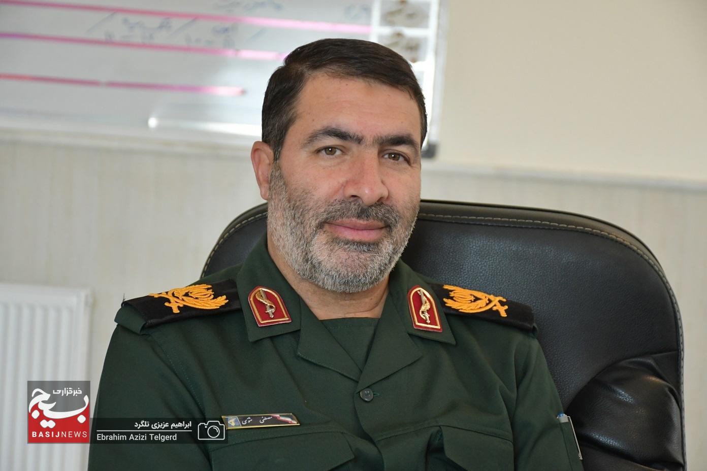 دیدار مسئول بسیج طلاب و روحانیون کشور با فرمانده سپاه فتح