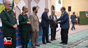 مراسم تجلیل از معلمین دفاعی استان قم با حضور فرمانده لشکر ۱۷ علی بن ابی طالب (ع) در در لشکر عملیاتی برگزار شد
