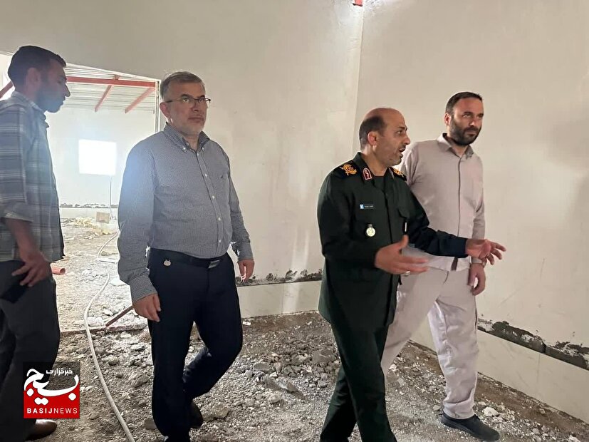 حضور استاندار و فرمانده سپاه استان البرز در اردوگاه شهید کلهر استان البرز واقع در خوزستان+تصاویر