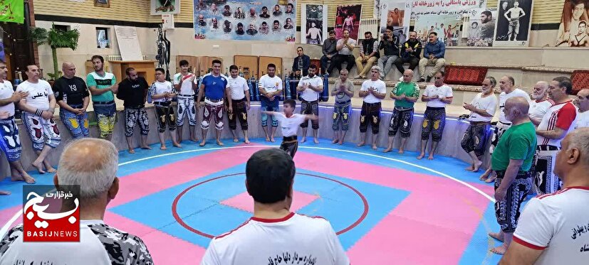 برگزاری برنامه ورزش زورخانه ای وباستانی به مناسبت ۱۷شوال