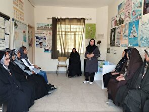 برگزاری کارگاه فرزندآوری در روستای کلاته نقی