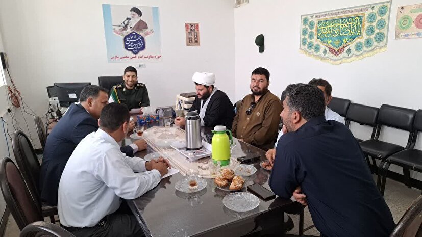 نخستین جلسه واسطین خیر در محله کرامت ماژین شهرستان دره‌شهر