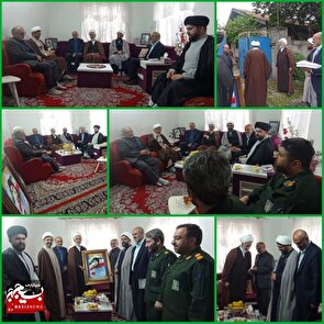 با حضور مسئول دفتر نمایندگی ولی فقیه در سپاه کربلا از خانواده شهیدان رضوی در نوشهر تجلیل بعمل آمد