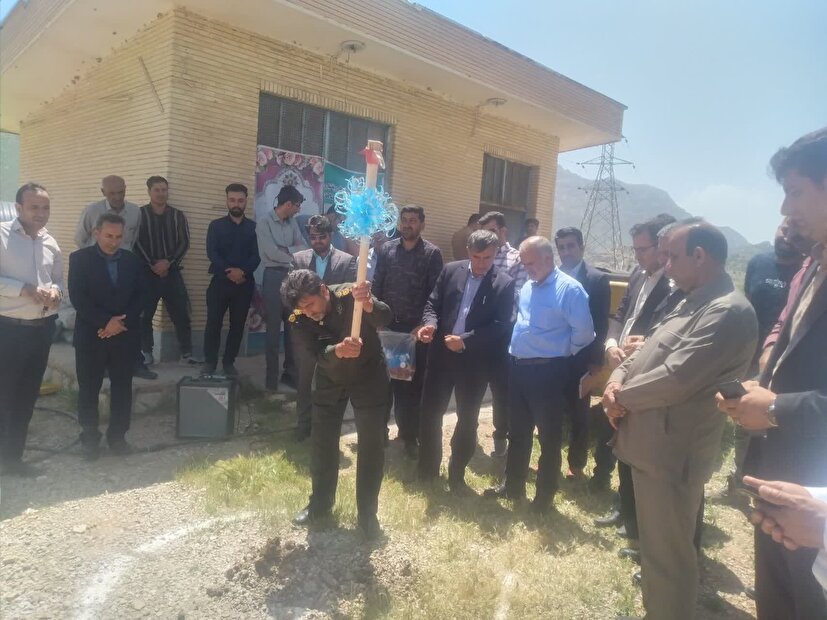طرح آبرسانی به هفت روستای خانمیرزا کلید خورد