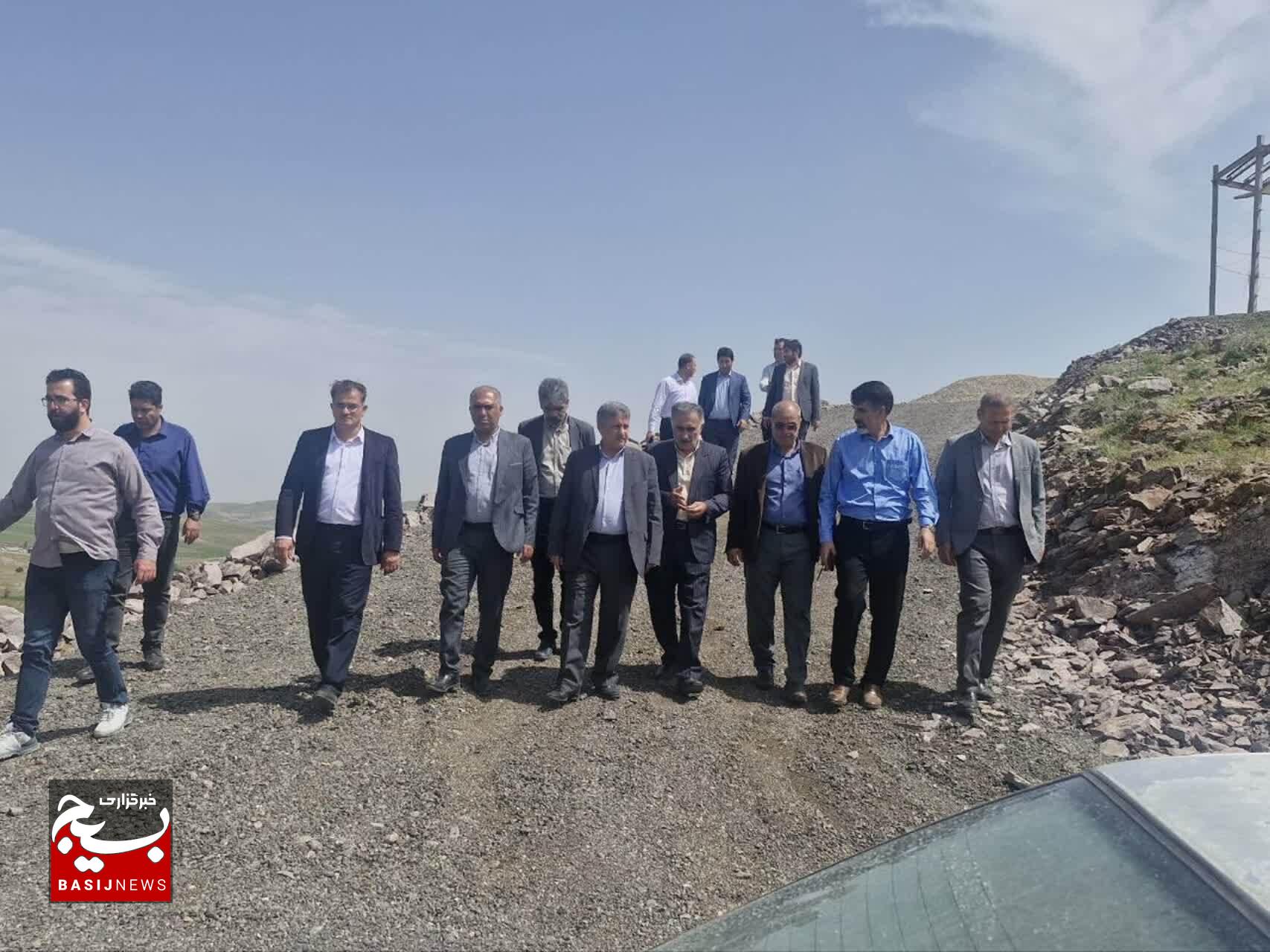 حضور جهادی فرماندار تاکستان در میدان خدمت به مردم
