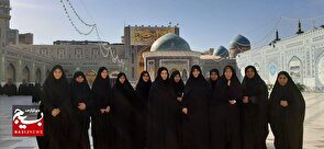 تجدید بیعت خواهران بسیجی با امام رضا (ع) در دهه کرامت / پیوندی از جنس ولایت و تبیین