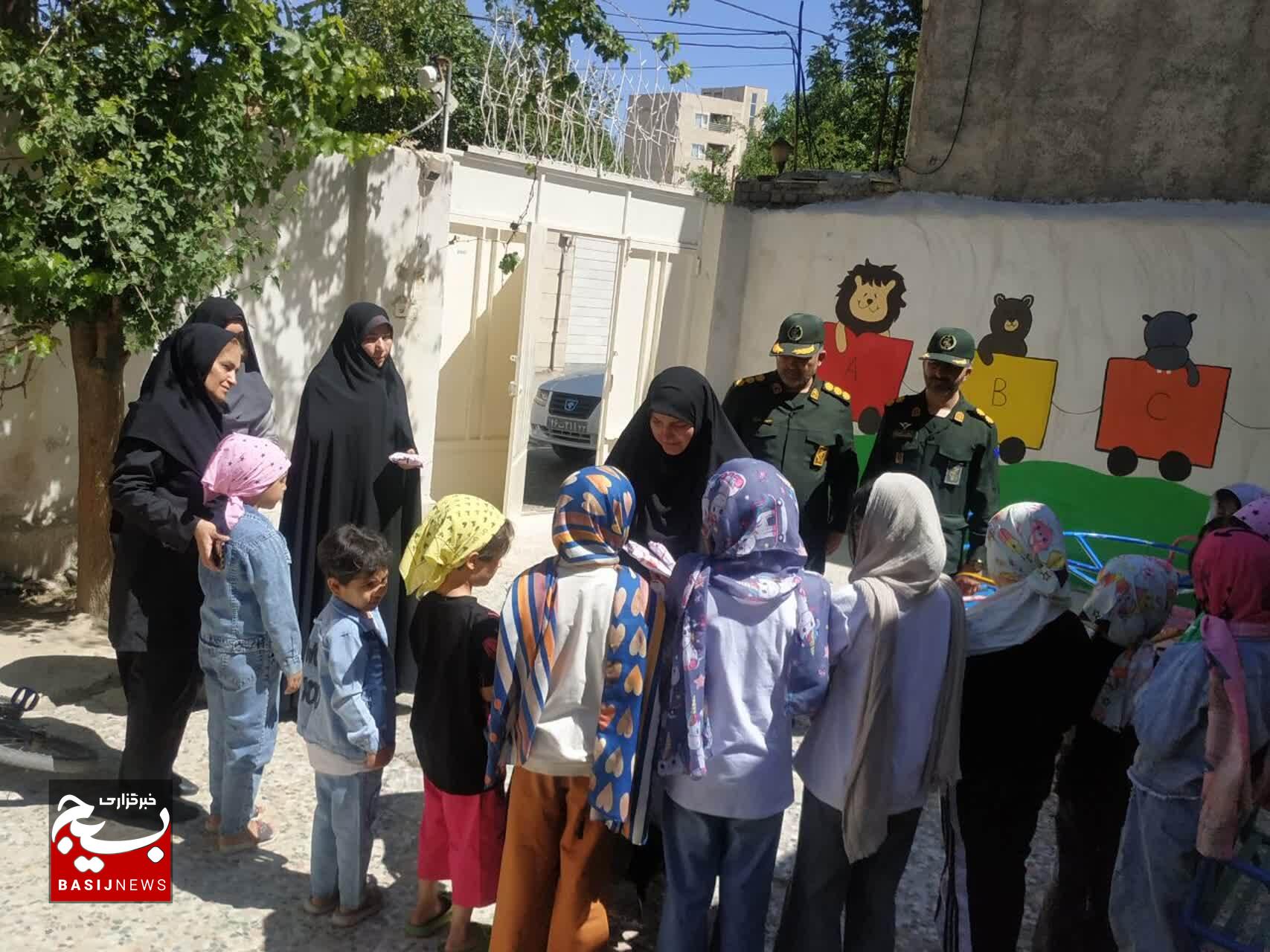 بازدید معاونت اجرایی و مسئول بسیج جامعه زنان استان لرستان، از مرکز خانه مهر تابان دختران
